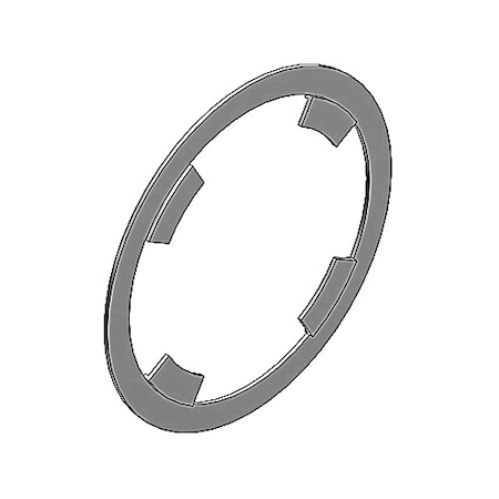 Abb IMC/Rigid Reducing Washer, 1 in x 1/2 in, Steel, Galvanized, Red 3703